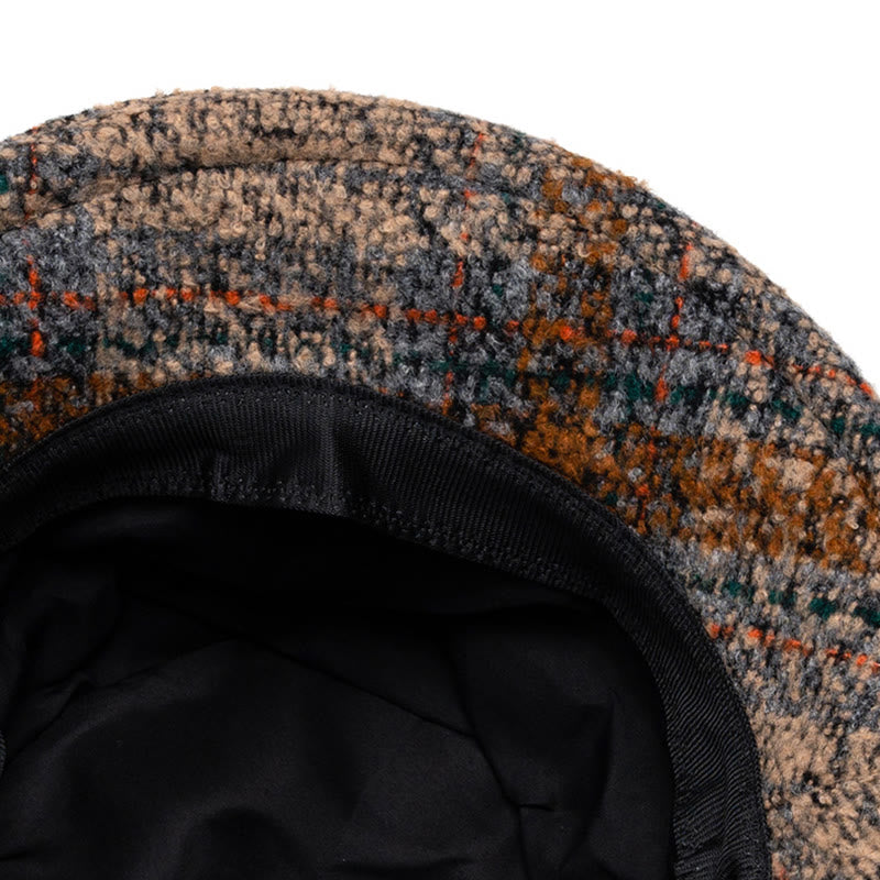 Sombrero de pescador de mezcla de lana con textura jaspeada y lazo para mujer - image 6