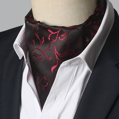 Preciosa corbata de traje con estampado floral para hombre - Estilo #15 - image 14