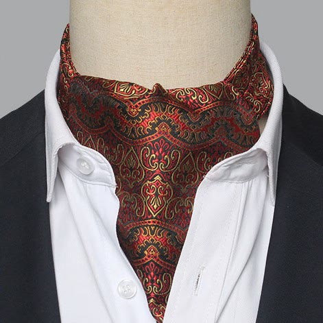 Preciosa corbata de traje con estampado floral para hombre - Estilo #12 - image 11