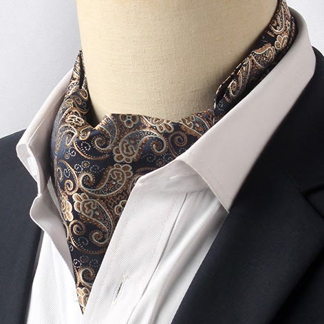 Preciosa corbata de traje con estampado floral para hombre - Estilo #24 - image 23