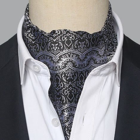 Preciosa corbata de traje con estampado floral para hombre - Estilo #14 - image 13
