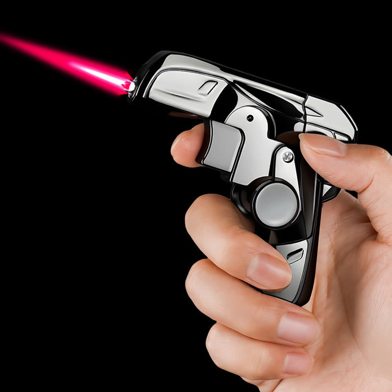 Encendedor de butano recargable plegable con forma de coche de carreras - image 3