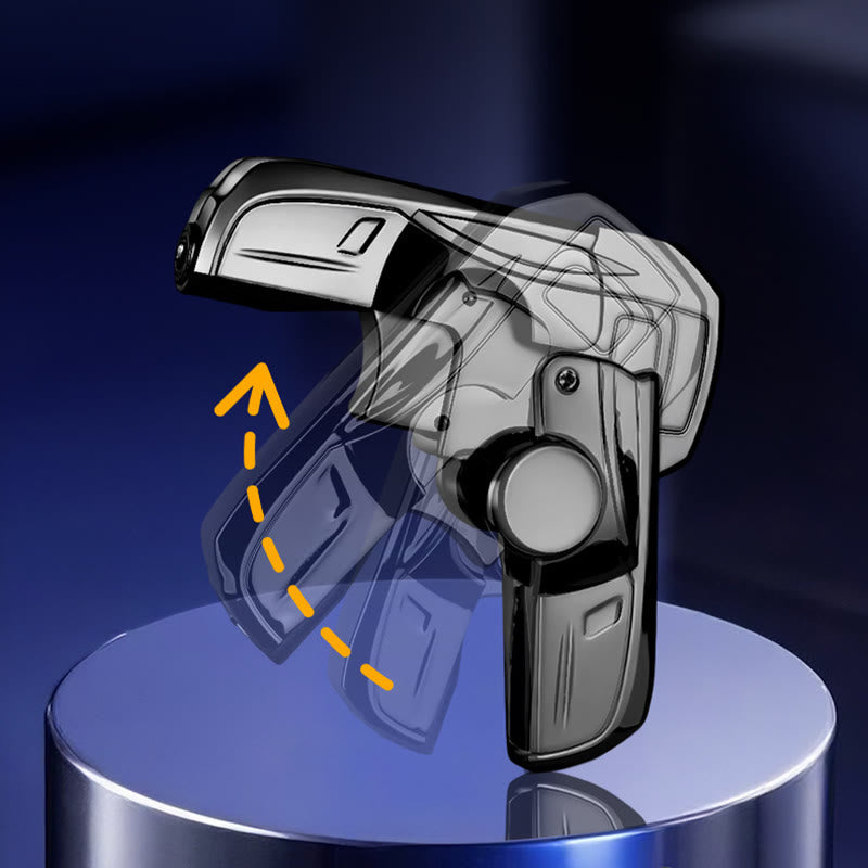 Encendedor de butano recargable plegable con forma de coche de carreras - image 2