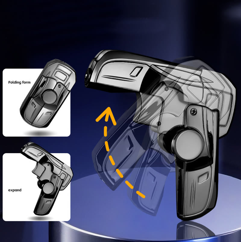 Encendedor de butano recargable plegable con forma de coche de carreras - image 4