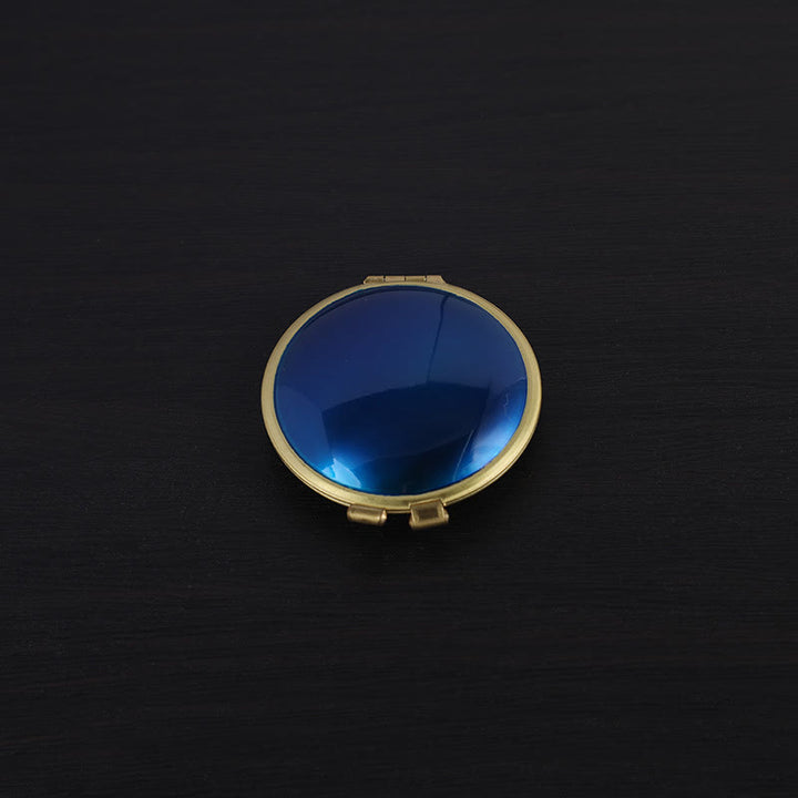 Encendedor de queroseno recargable Creative Ladies Powder Box - Azul - image 7