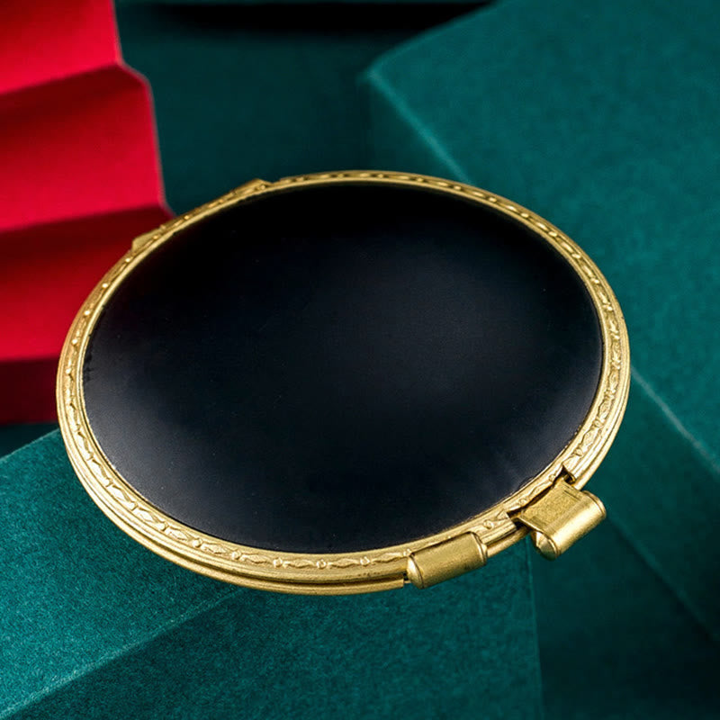 Encendedor de queroseno recargable Creative Ladies Powder Box - Negro - image 2