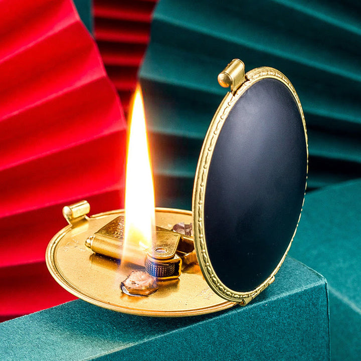 Encendedor de queroseno recargable Creative Ladies Powder Box - image 1