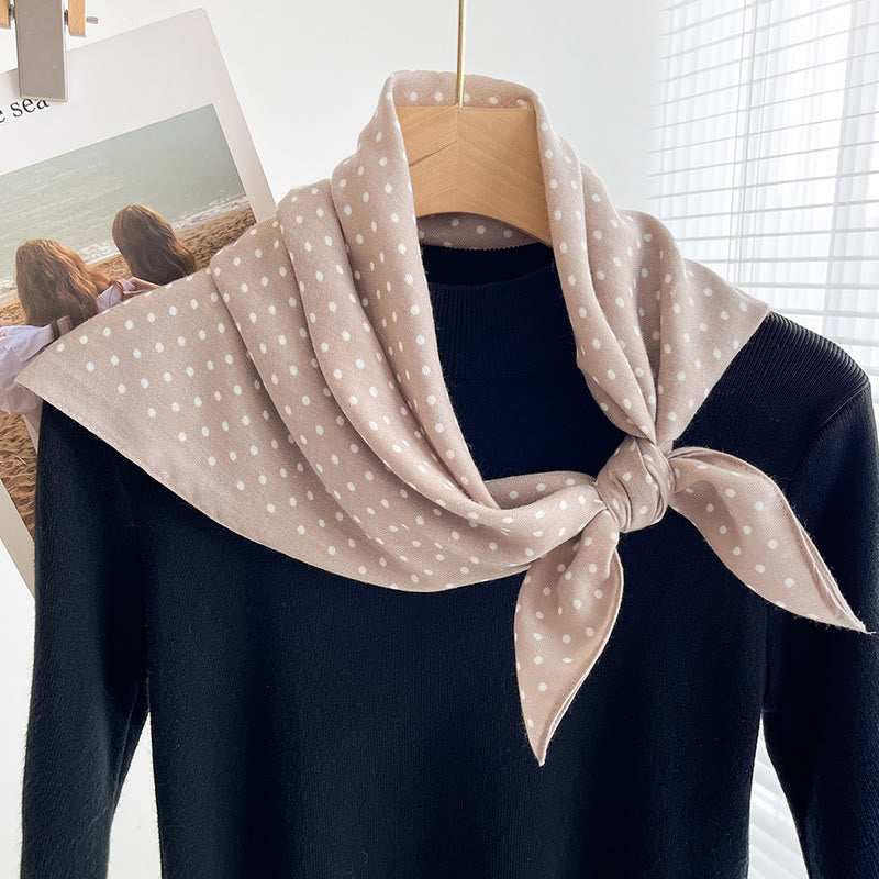 Bufanda cuadrada fina con estampados variados para mujer - Estilo #28 - image 27