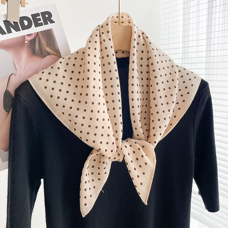 Bufanda cuadrada fina con estampados variados para mujer - Estilo #29 - image 28