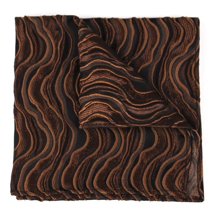 Corbata formal estampada elegante para hombre, pajarita, pañuelo de bolsillo - Pañuelo de bolsillo - Estilo #7 - image 19