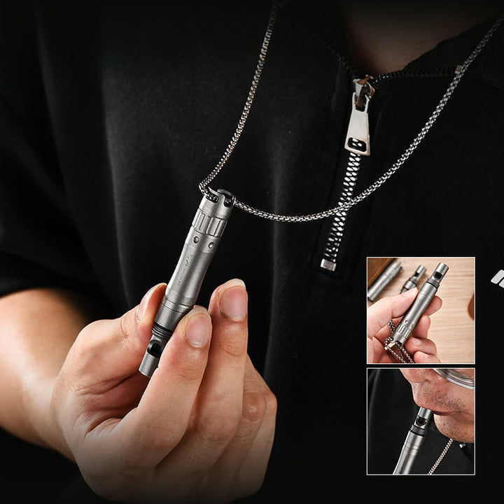 Bolígrafo táctico de aleación EDC con pantalla táctil y escritura de salvavidas - image 4