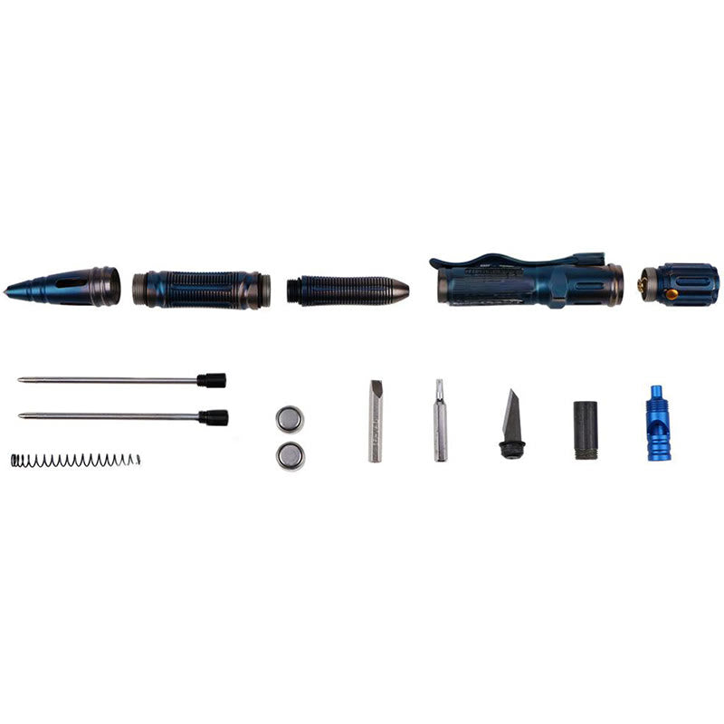 Herramienta EDC multifuncional con silbato y bolígrafo táctico - image 5