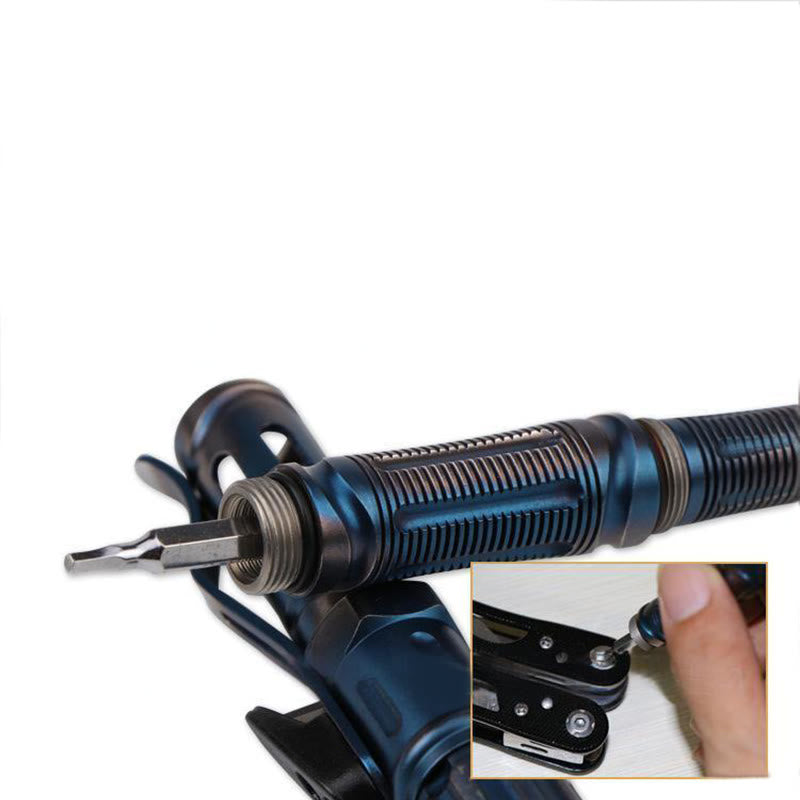 Herramienta EDC multifuncional con silbato y bolígrafo táctico - image 11