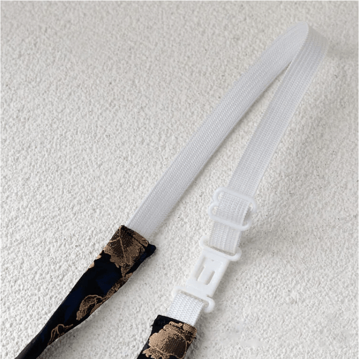 Corbata pre-atada con estampado floral para hombre para traje - image 1