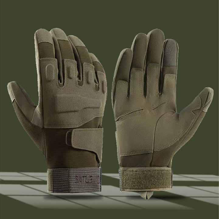 Guantes tácticos con nudillos duros, antideslizantes, gruesos e indestructibles