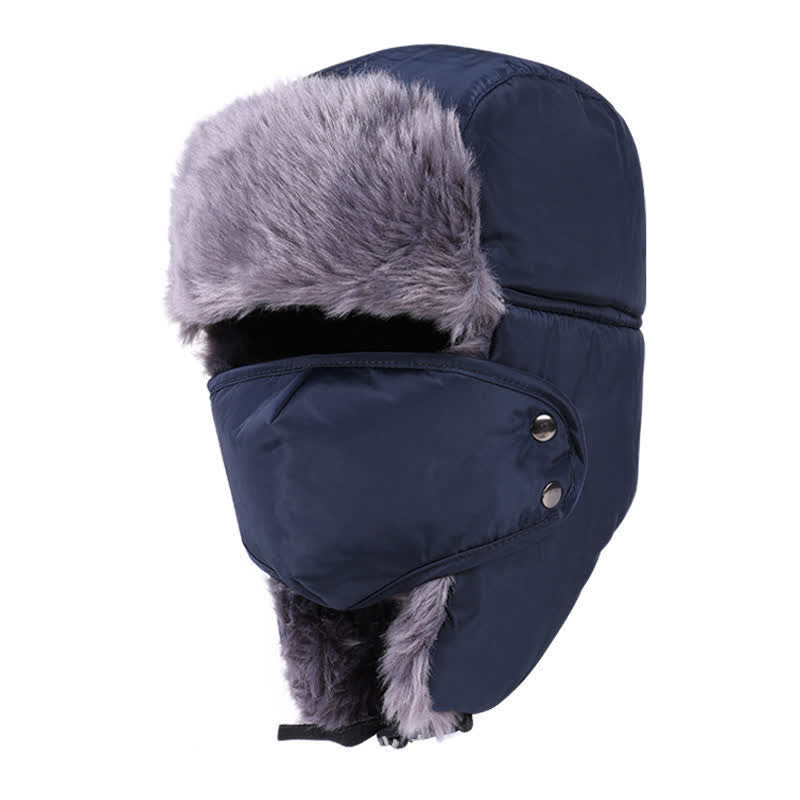 Juego de 2 máscaras faciales para escalar montañas y sombreros de trampero