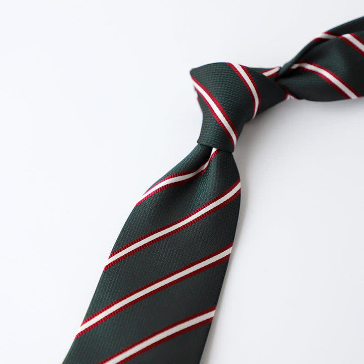Corbata verde primaveral tranquila para hombre