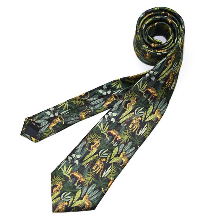 Corbata estampada divertida y creativa para hombre. 