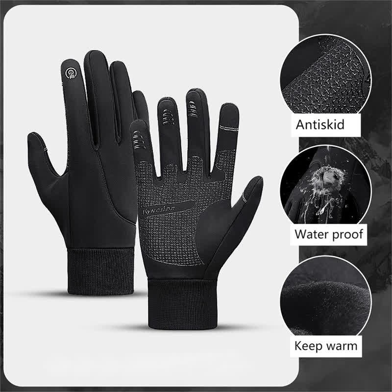 Guantes tácticos extensibles con pantalla táctil para montar en invierno