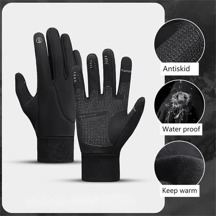 Guantes tácticos extensibles con pantalla táctil para montar en invierno