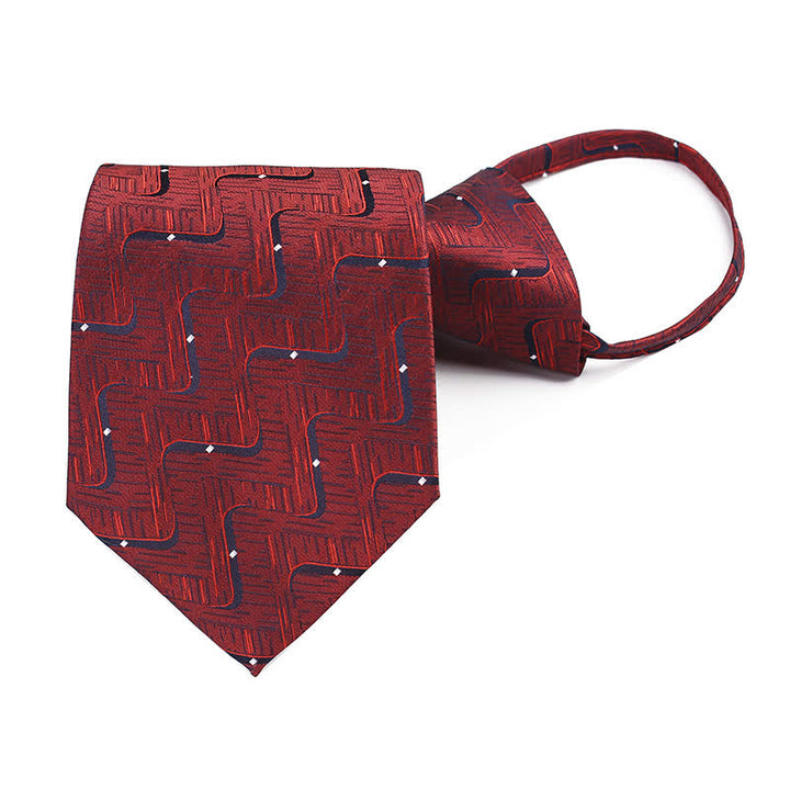 Corbata con cremallera y diseño de galaxia distante para hombre.