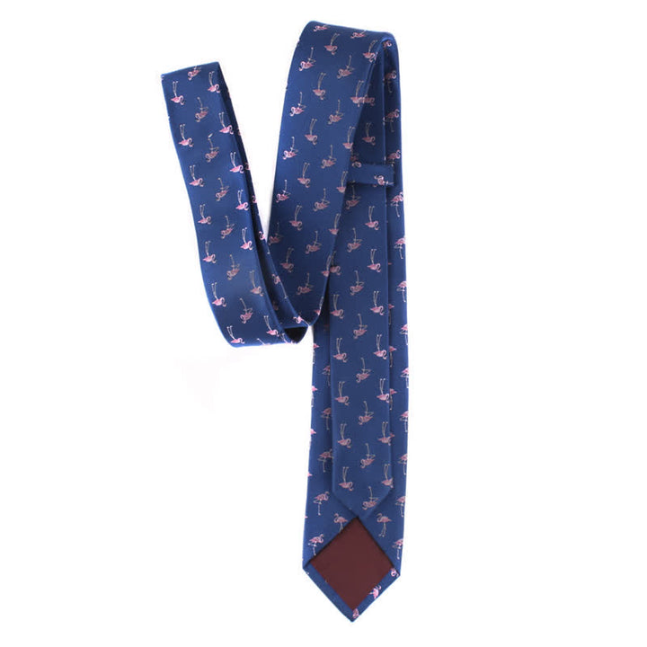 Corbata para hombre con motivos de póquer y animales.