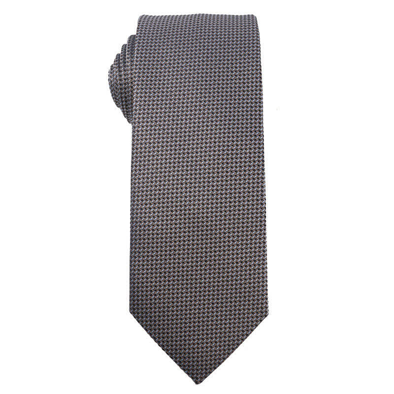 Corbata de rayas Paisley de la serie azul para hombre