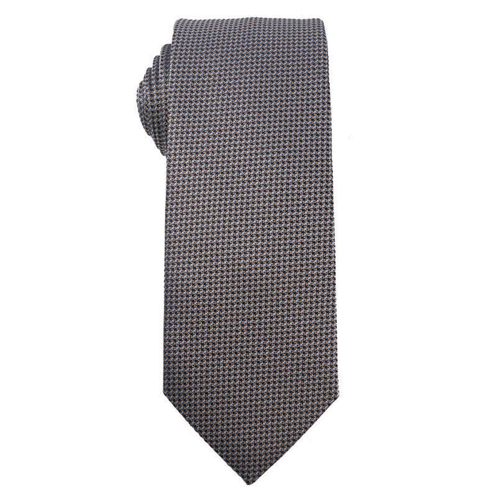 Corbata de rayas Paisley de la serie azul para hombre
