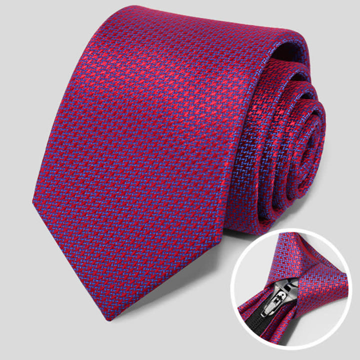 Conjunto de 2 corbatas con degradado rojo violeta noble para hombre