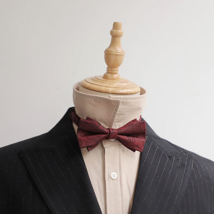 Pajarita de caballero de la serie Burgundy para hombre