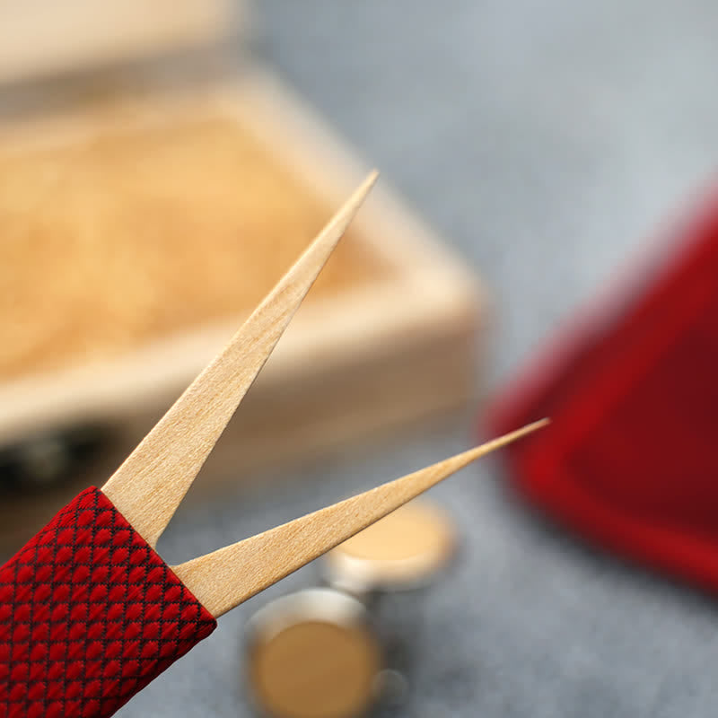 Juego de 3 tijeras y pajarita de madera para hombre
