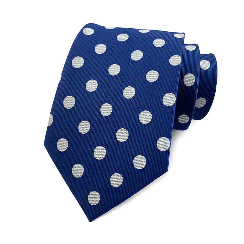 Corbata de lunares para hombre