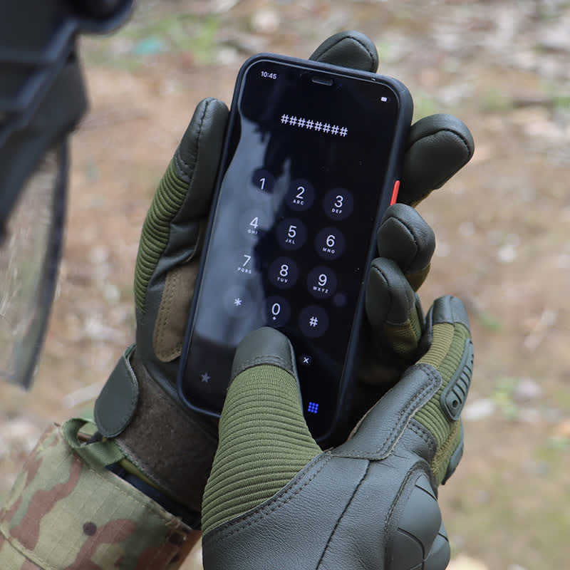Guantes tacticos para trabajo con pantalla tactil