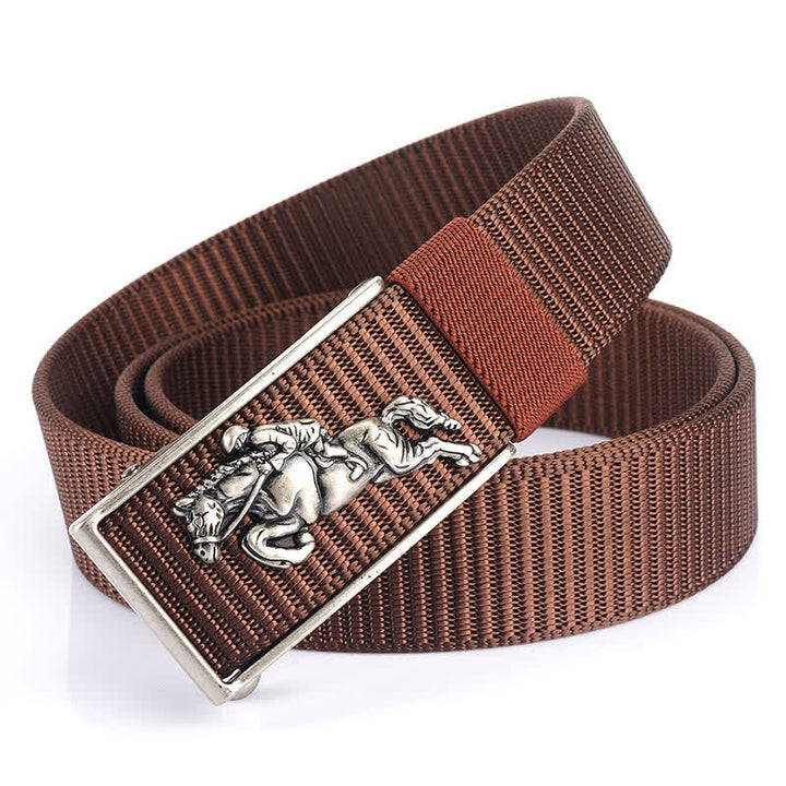 Cinturón de nailon para montar a caballo para hombre