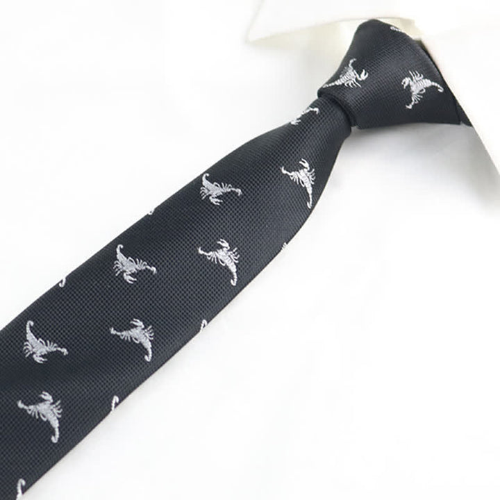 Corbata para hombre con motivos divertidos de animales