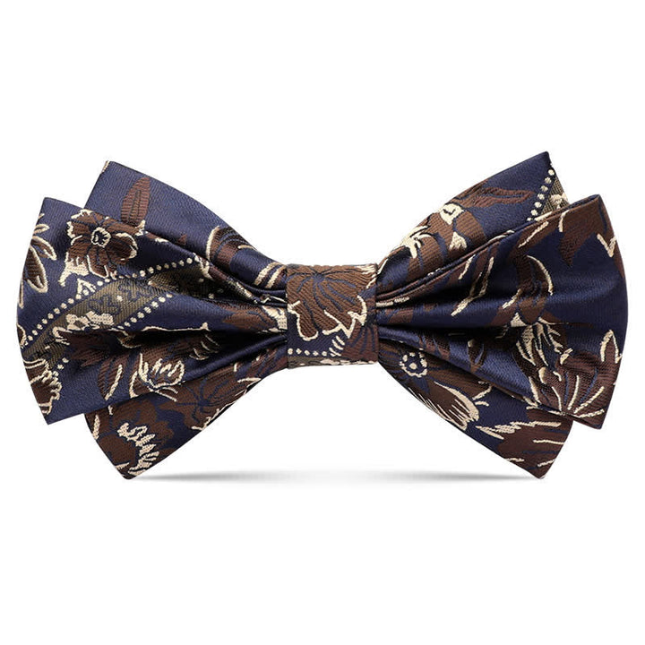 Pajarita con estampado floral de cerezo y lirios de Harmony para hombre
