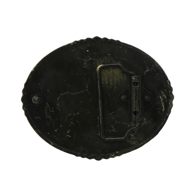 Cinturón de cuero con hebilla Cowboys Of Faith para hombre, hecho a mano