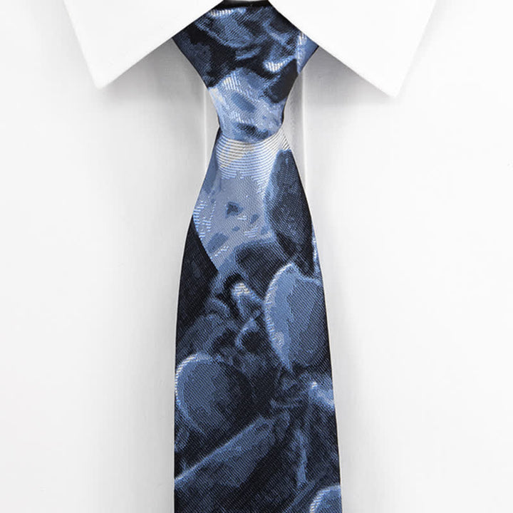 Corbata abstracta azul oscuro Dreamworld para hombre