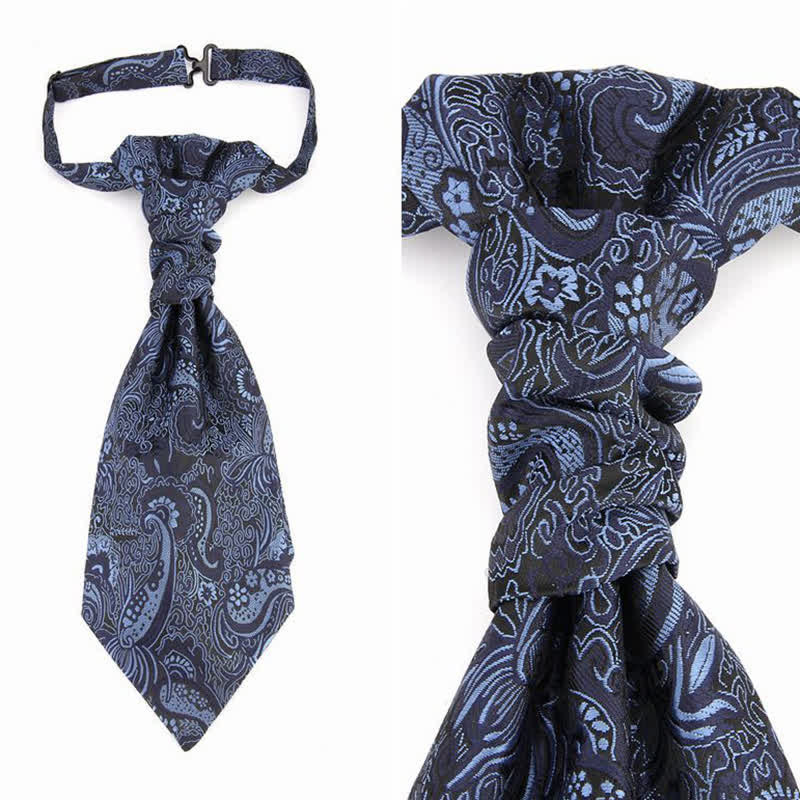 Chaleco de traje de cachemira para hombre con corbata preatada