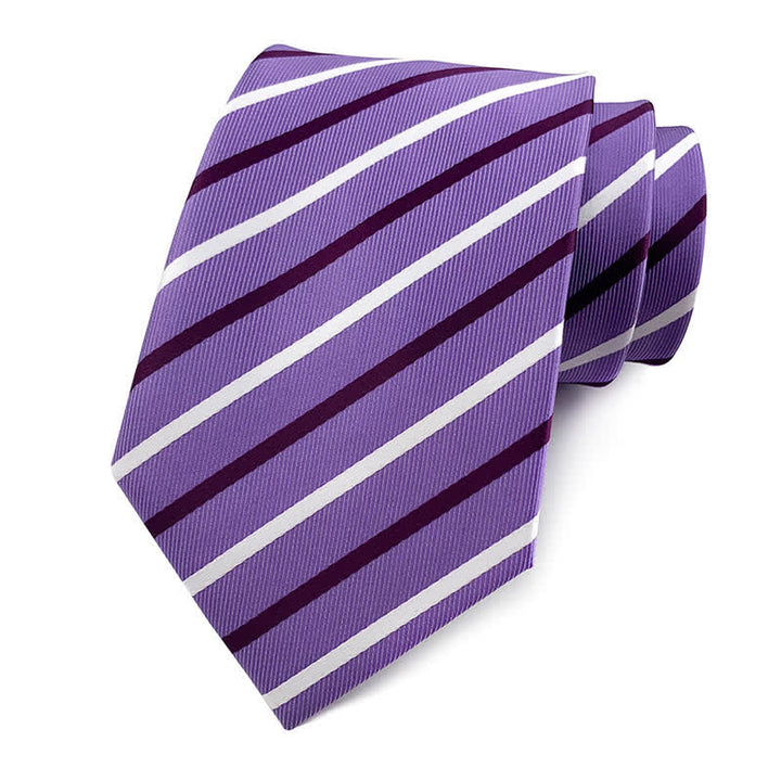 Corbata de oficina tradicional de rayas de Repp para hombre