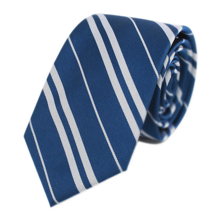 Corbata de rayas para cosplay de Halloween de la escuela de magos para hombres