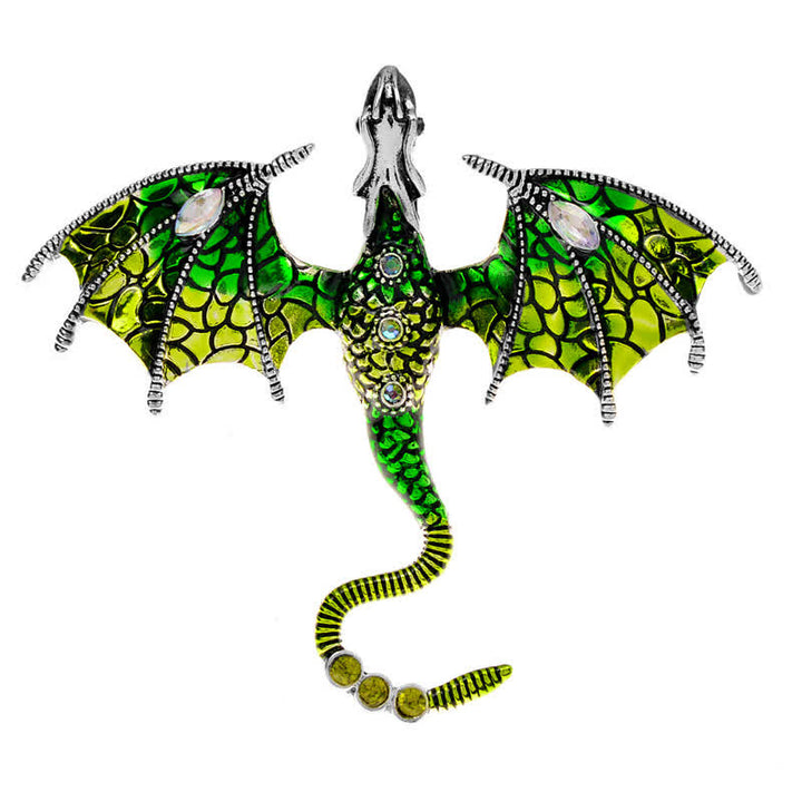 Broche unisex de dragón volador Legand