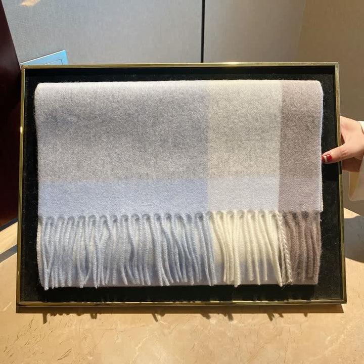 Bufanda unisex de cuadros grandes y cálidos de Lamb Edinburgh - #12 - image 26