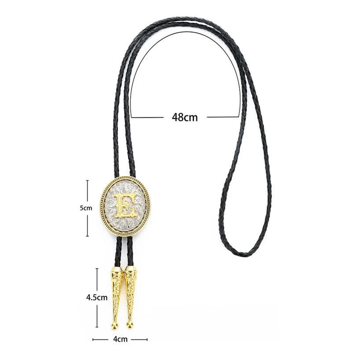 Accesorio para camisa de vaquero occidental con alfabeto de la A a la Z
