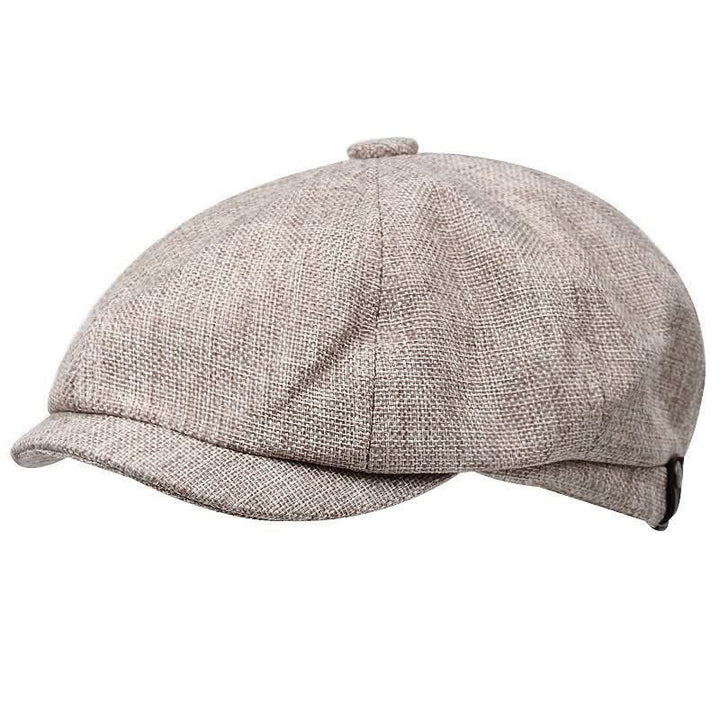 Gorra de boina octogonal de vendedor de periódicos británico de ocio