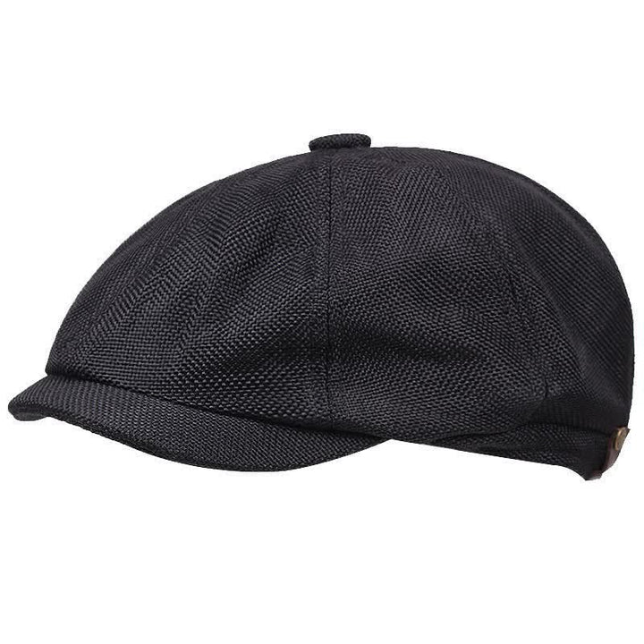 Gorra de boina octogonal de vendedor de periódicos británico de ocio