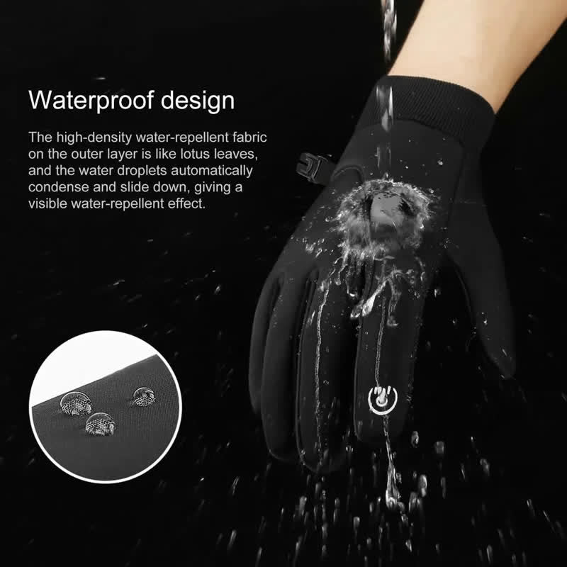 Guantes tácticos extensibles con pantalla táctil para montar en invierno