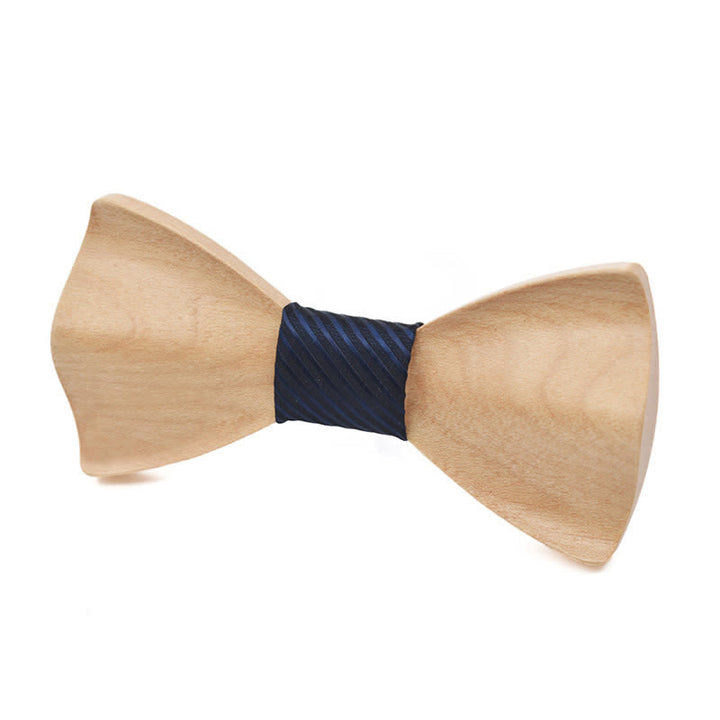 Pajarita clásica de madera de arce para hombre