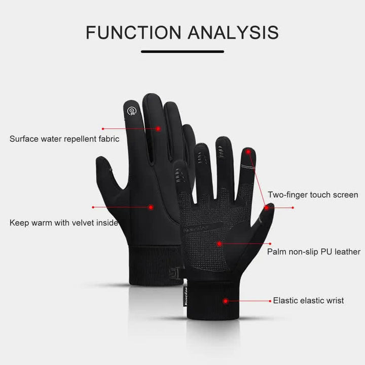 Guantes tácticos extensibles con pantalla táctil para montar en invierno