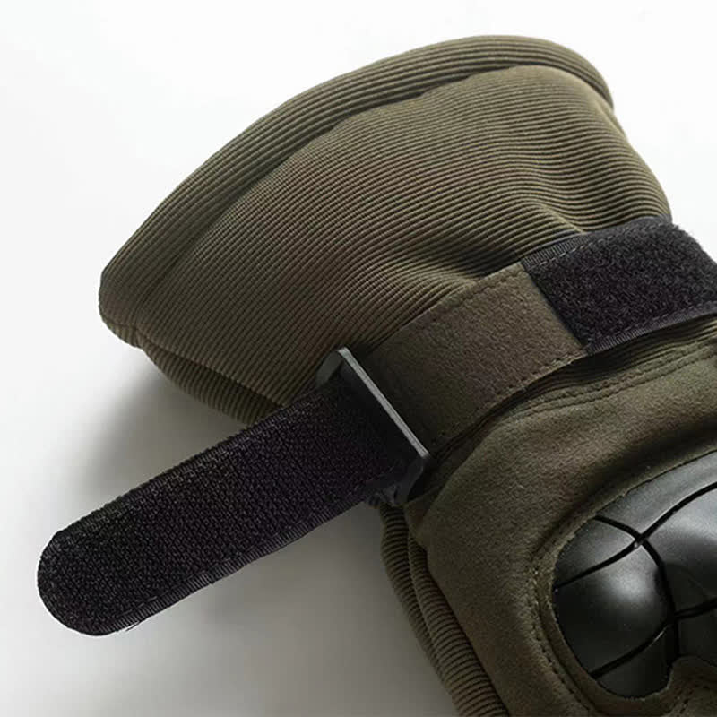 Guantes tácticos protectores térmicos de invierno para todos los dedos